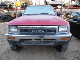 1990 TOYOTA PICKUP XTRA CAB DLX RED 3.0 AT 4WD Z21336
